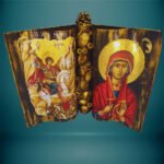 Εικόνα Βιβλίο Άγιος Γεώργιος Παναγία - haraxe to
