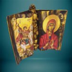 Εικόνα Βιβλίο Άγιος Γεώργιος Παναγία - haraxe to