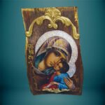 Εικόνα Ακατέργαστη Παναγία - haraxe to