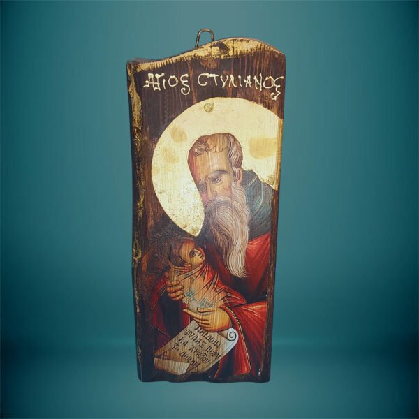 Εικόνα Μακρόστενη Άγιος Στυλιανός - haraxe to