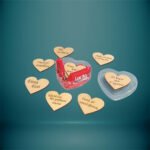 Κουτάκι με καρδούλες με αφιερώσεις - haraxe to