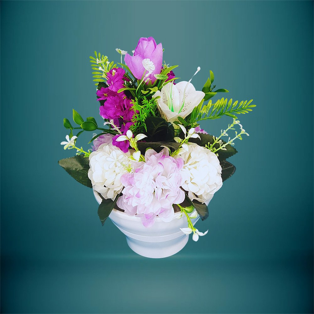 Λουλούδια Πλαστικά για Μνήμα 01 - haraxe to