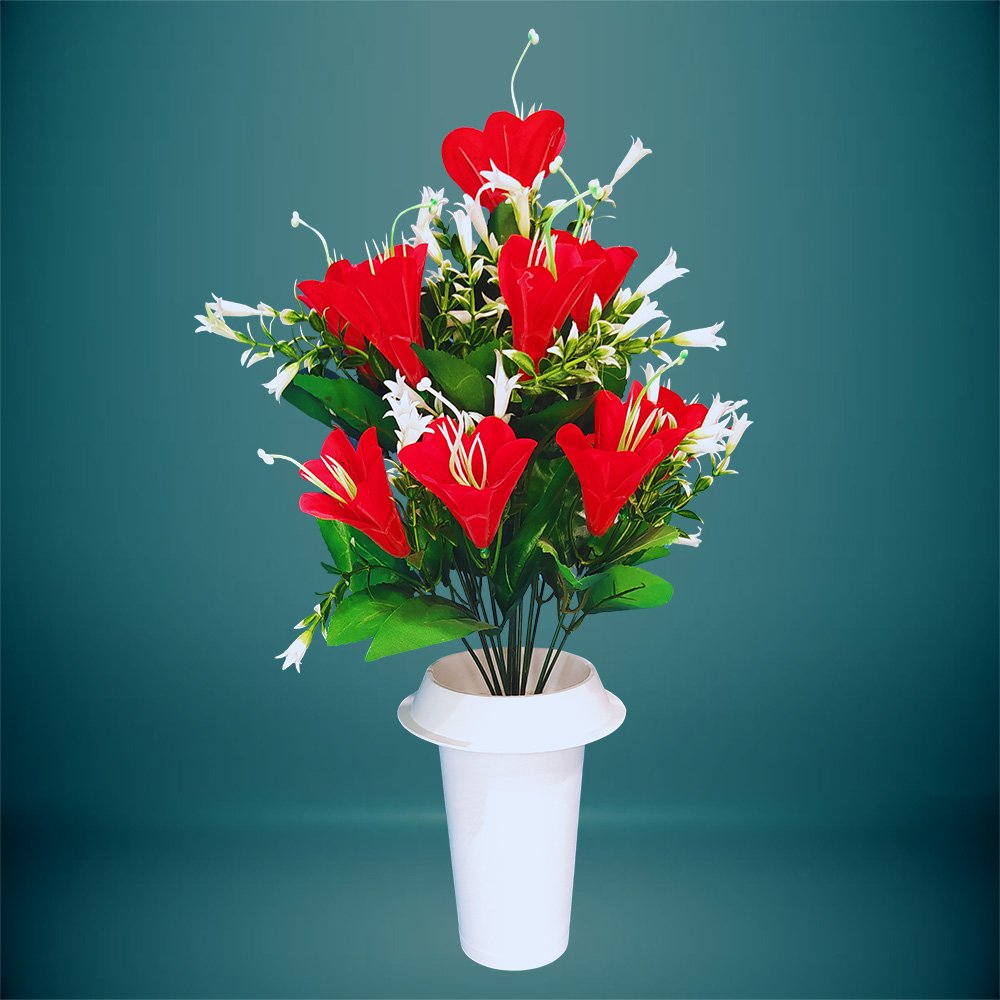 Λουλούδια Πλαστικά για Μνήμα 12 - haraxe to