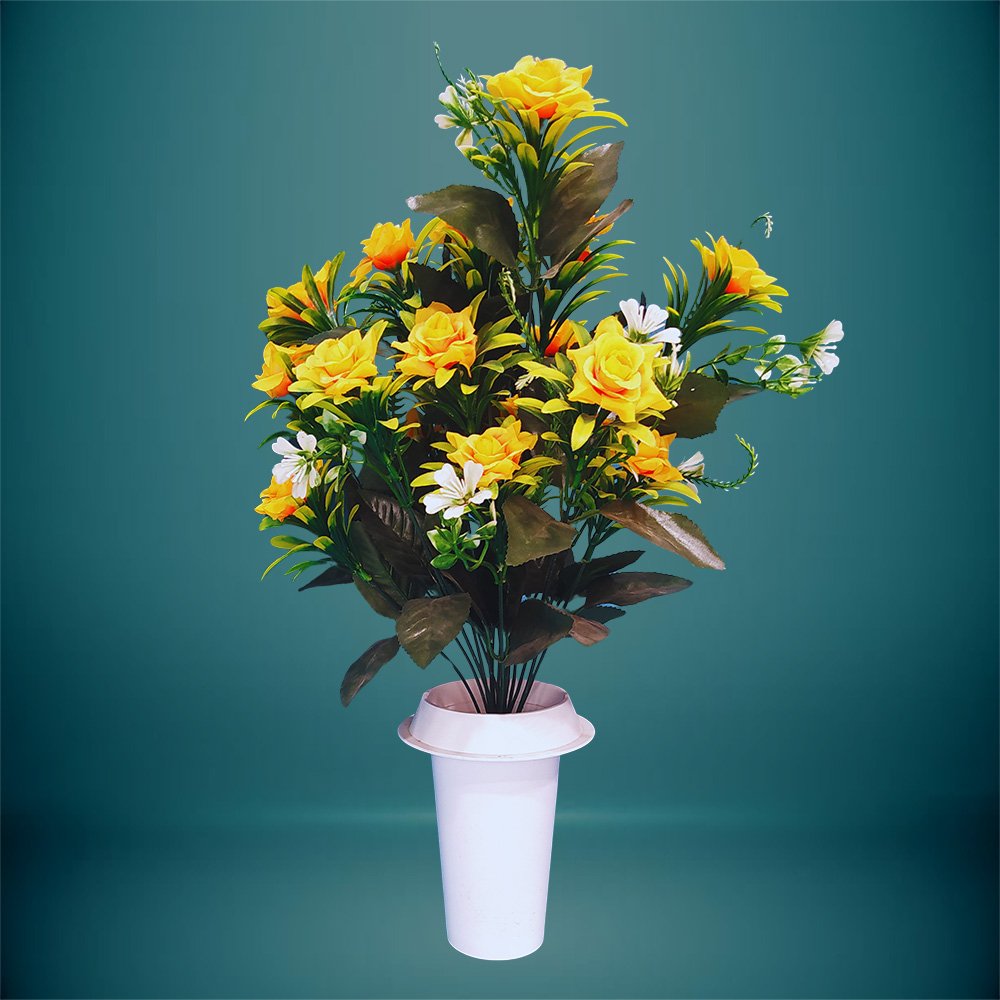 Λουλούδια Πλαστικά για Μνήμα 17 - haraxe to