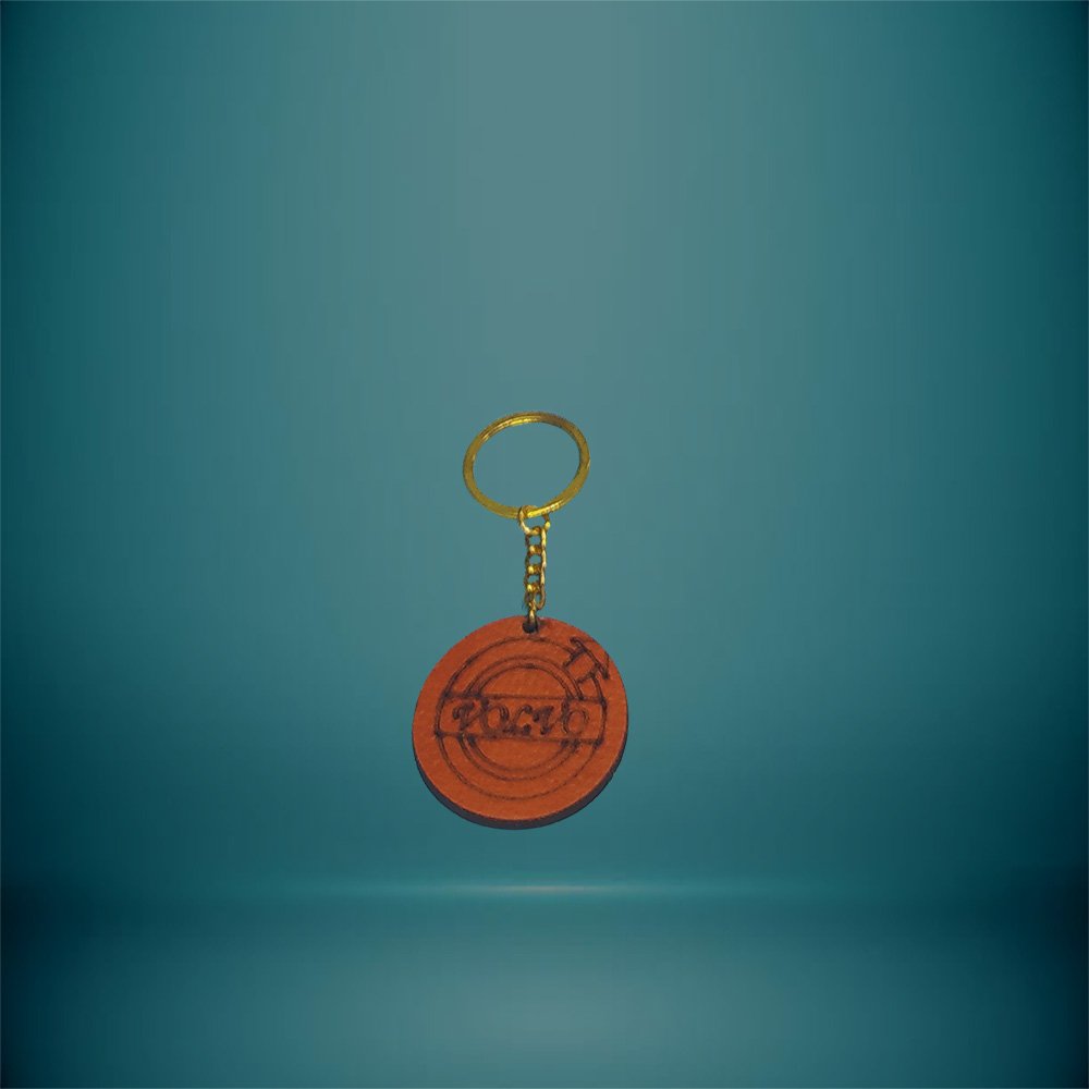 Μπρελόκ Volvo με Δέρμα - haraxe to