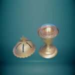 Θυμιατήρι Μεταλλικό Χρυσό - haraxe to