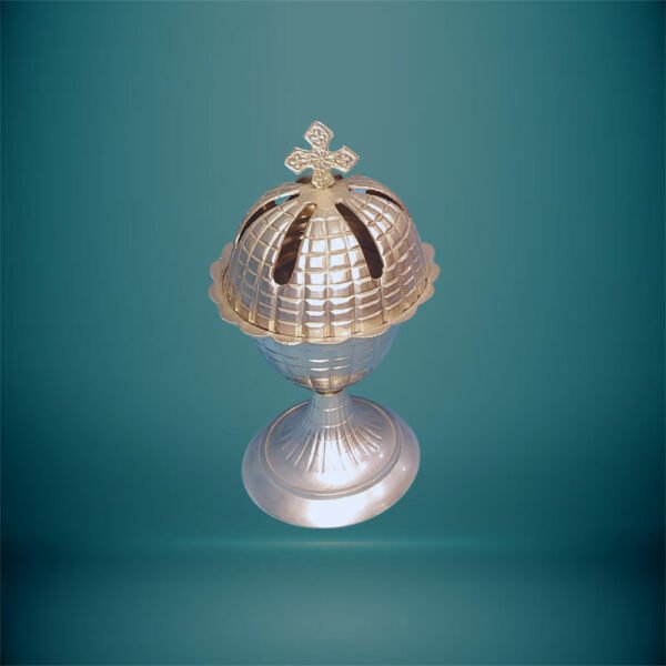 Θυμιατήρι Μεταλλικό Ασημί - haraxe to