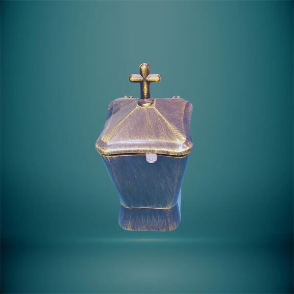 Θυμιατήρι Νέου Τύπου Τετράγωνο Bronze - haraxe to