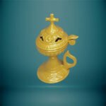 Θυμιατήρι Χρυσαφένιο - haraxe to