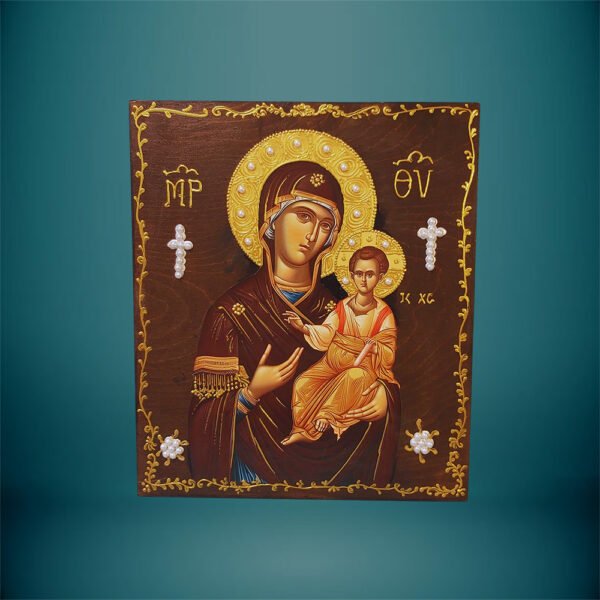 ΕΙΚΟΝΑ-ΠΑΝΑΓΙΑΣ-ΜΕ-ΧΡΙΣΤΟ